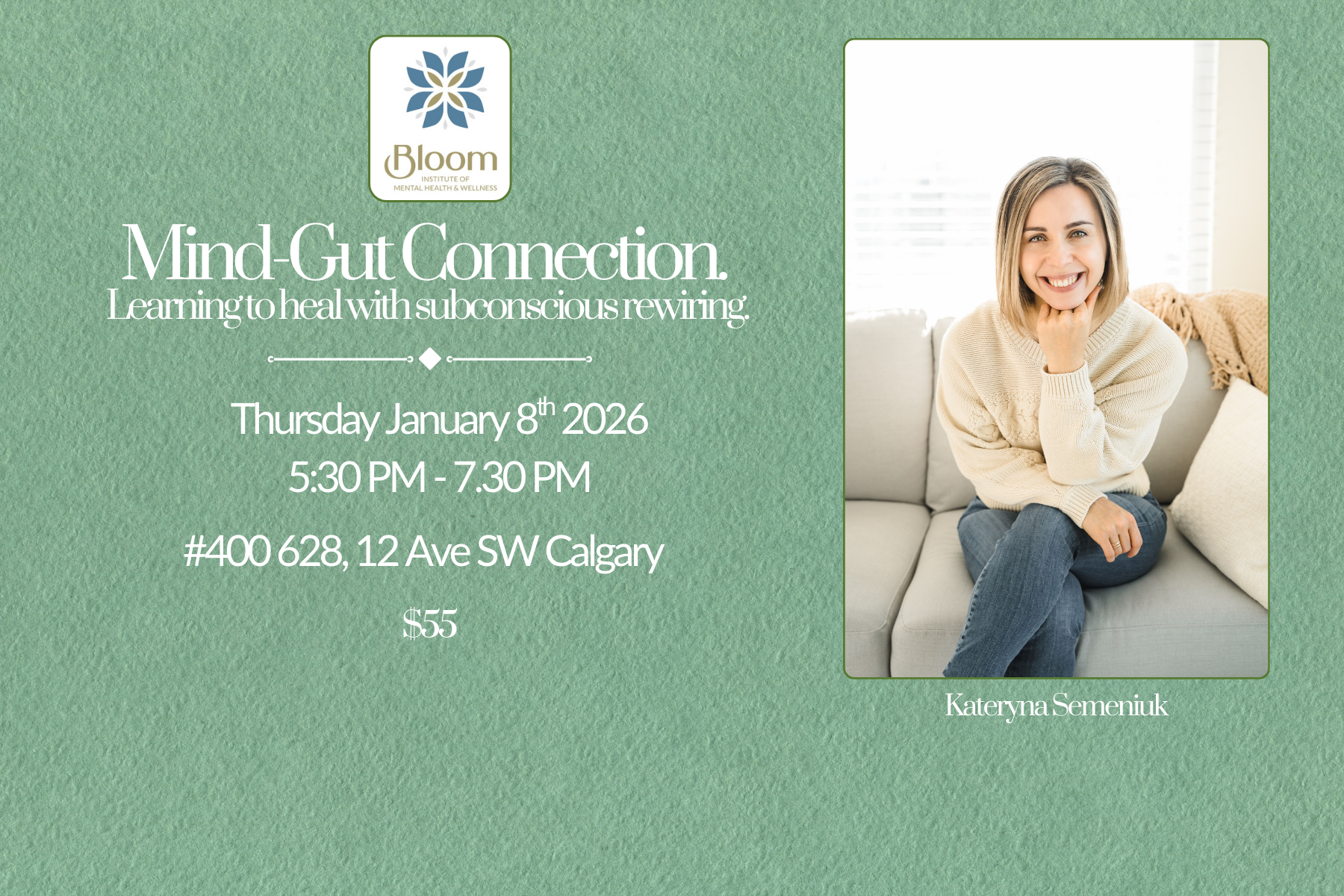 Mind Gut Connection Workshop