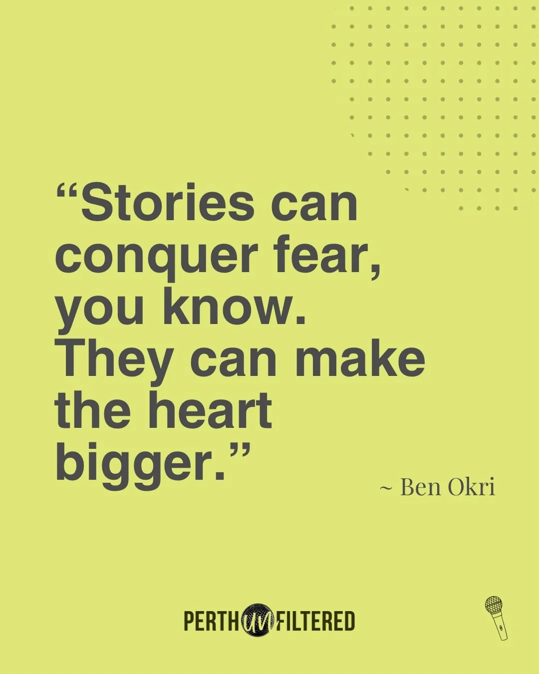 We&rsquo;re more connected than we realise - and storytelling is often the bridge💫

🌎In a world of algorithms, short attention spans, and surface-level conversations, there&rsquo;s still something powerful about sitting in a room and hearing someon