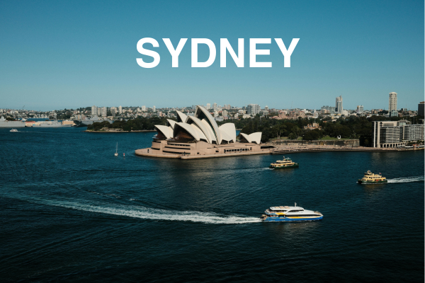 Sydney Harbour and the Sydney Opera House