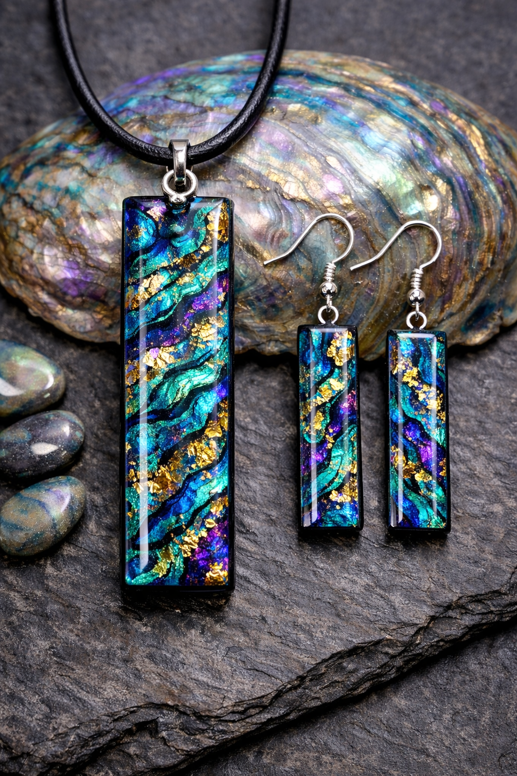 Create Your Own Abalone Inspired Jewellery Set