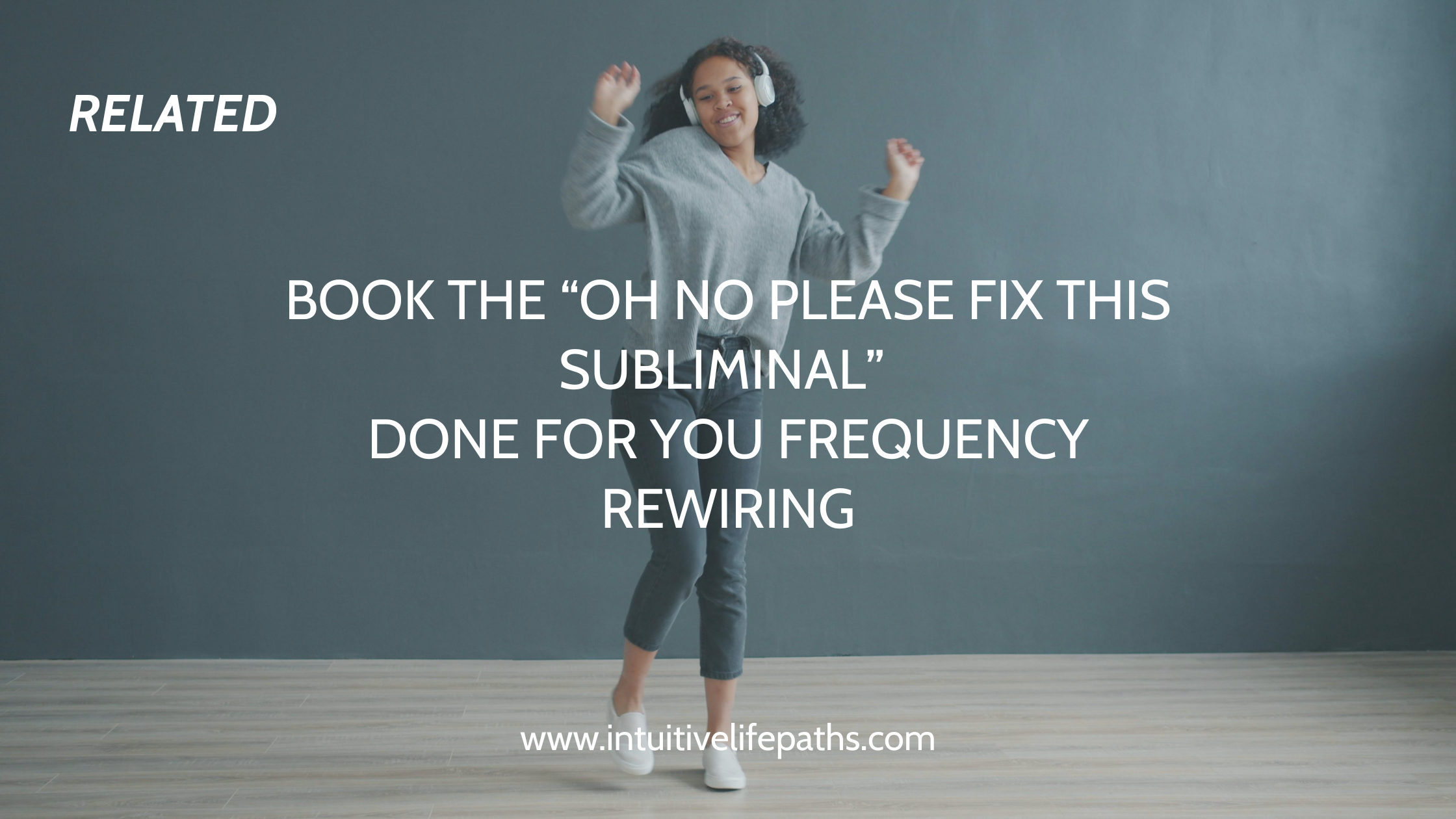"Book a custom subliminal stack — done-for-you frequency rewiring with Celia de Rudder"