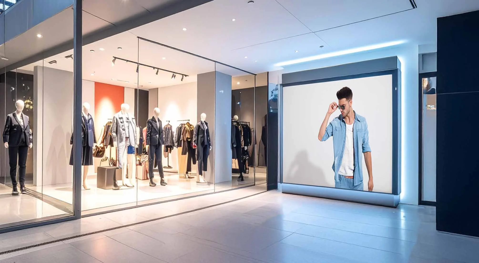 Scenic landscape with a large body of water, green hills, and distant mountains under cloudy sky.