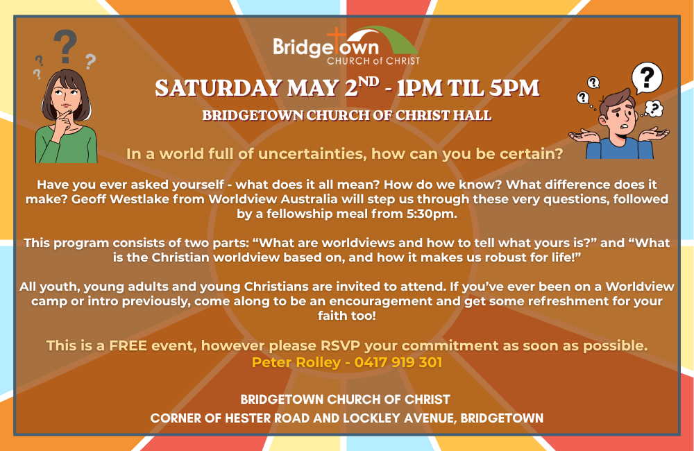 Worldview Australia Workshop