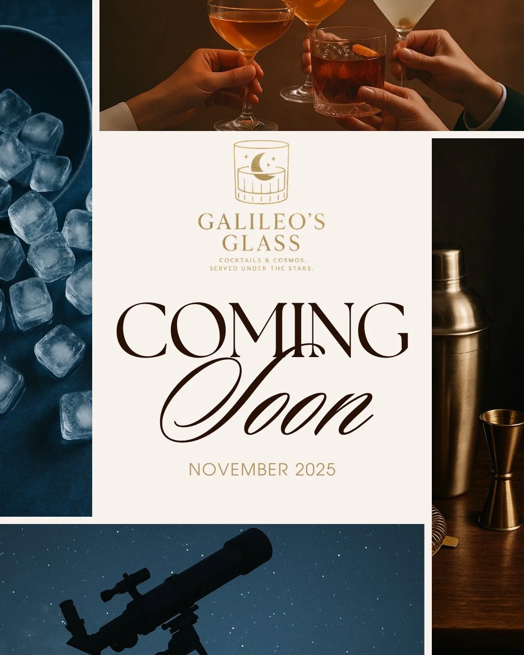 Not your usual night out&hellip;

We&rsquo;re bringing cocktails + constellations to your backyard.

Something stellar is coming - Follow us to find out.

#cocktailsofinstagram #stargazing #nightskyphotography #datenight #entertainment #popupbar #coc