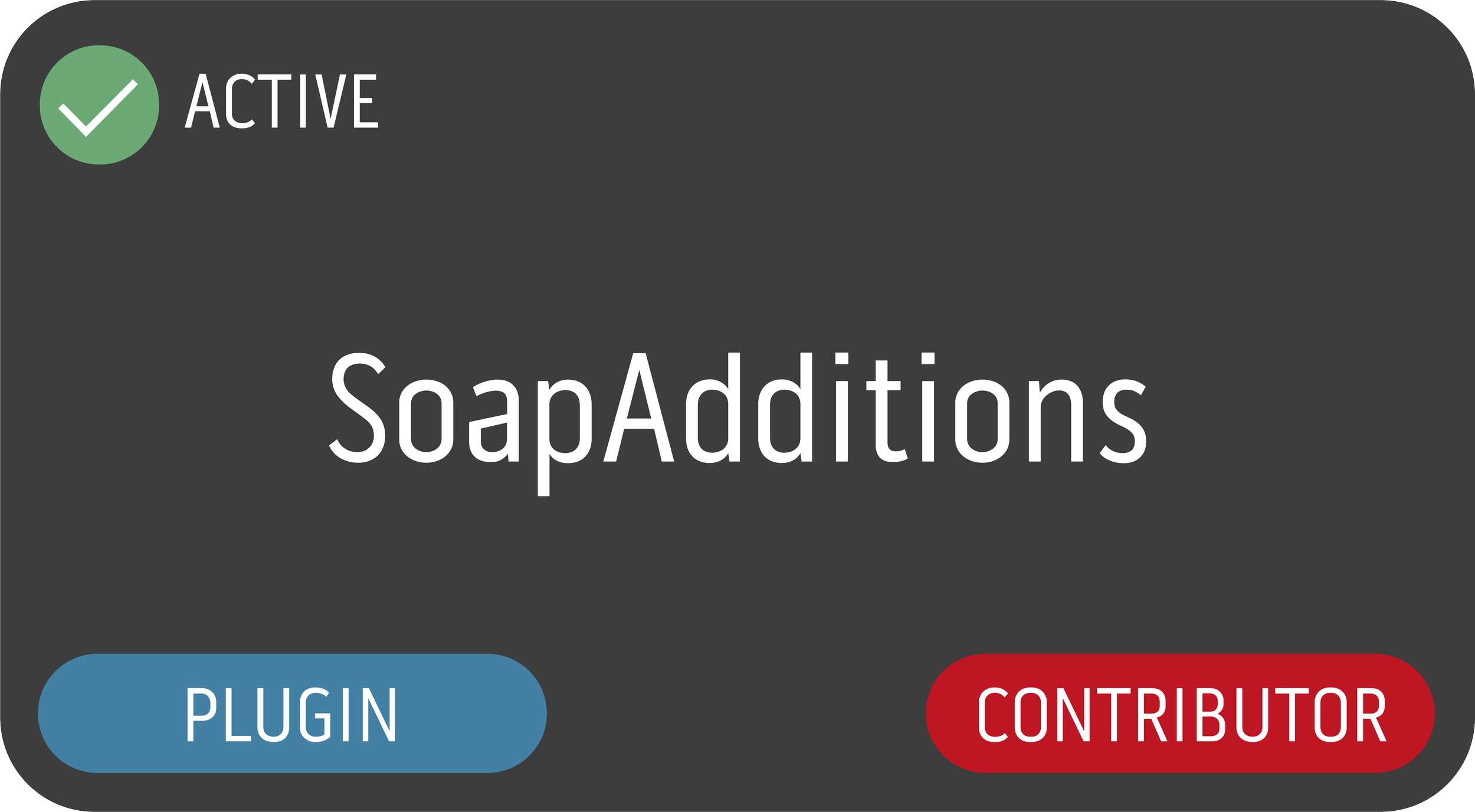 Bild mit Text SoapAdditions