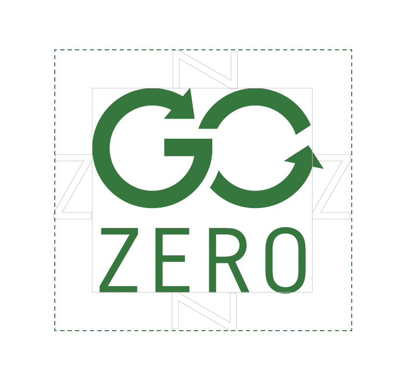 A green logo with the word "GO" featuring circular arrows forming the letters, and the word "ZERO" underneath.