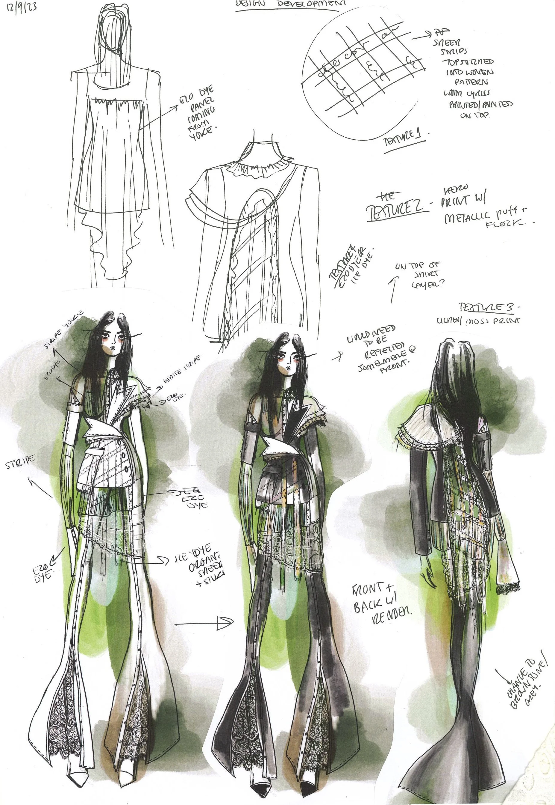 Design Development: Visual Diaries, FDS, Bachelor of Fashion Design