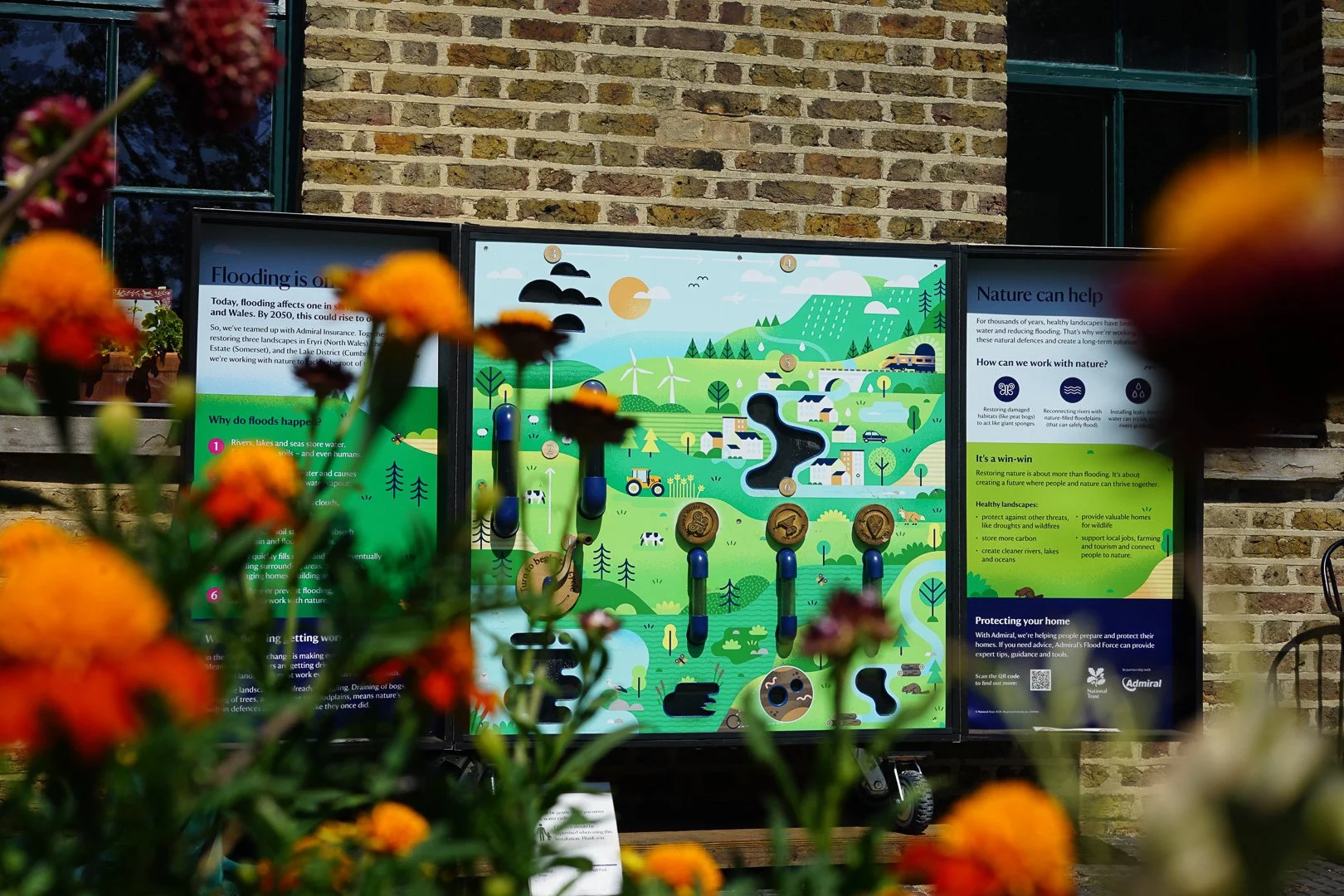 National Trust Interactive display