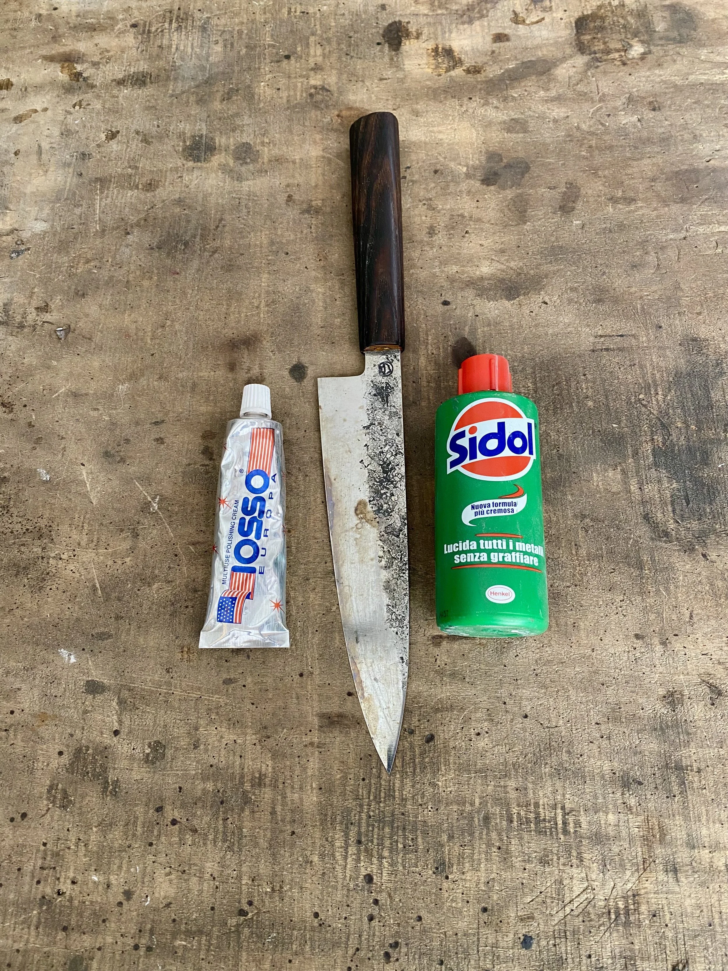 cura e mantenimento del coltello