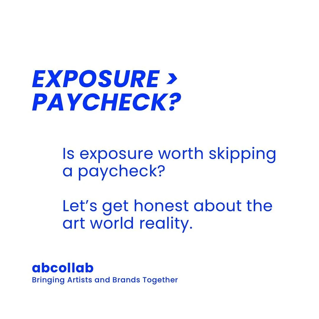 In the art market, working for free or for &ldquo;exposure&rdquo; still exists as a concept. So when does &ldquo;exposure&rdquo; cut it - and when it doesn&rsquo;t?

Artists, share your experience below and help shape a fairer pricing system for all.