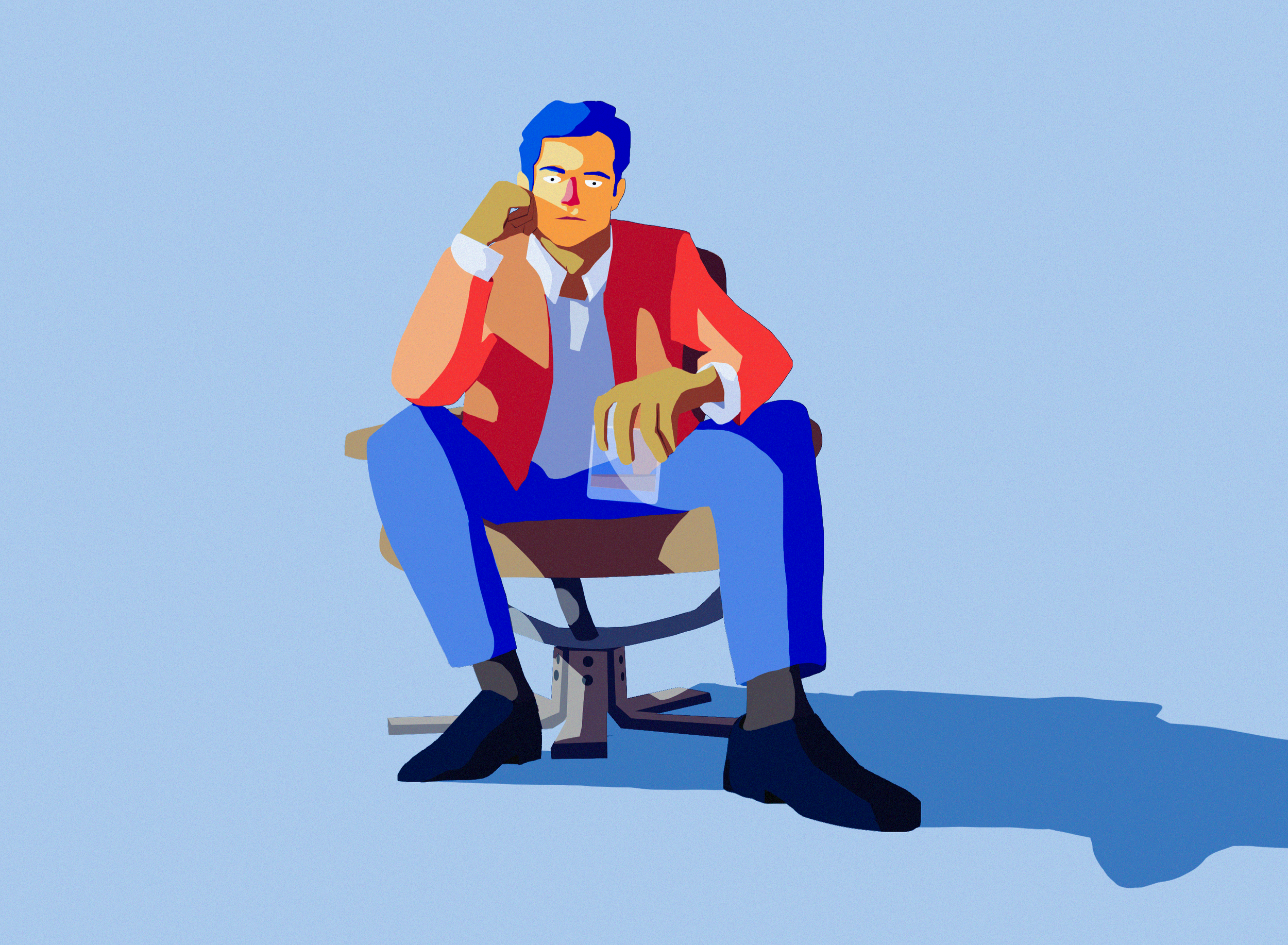 light and perspective study