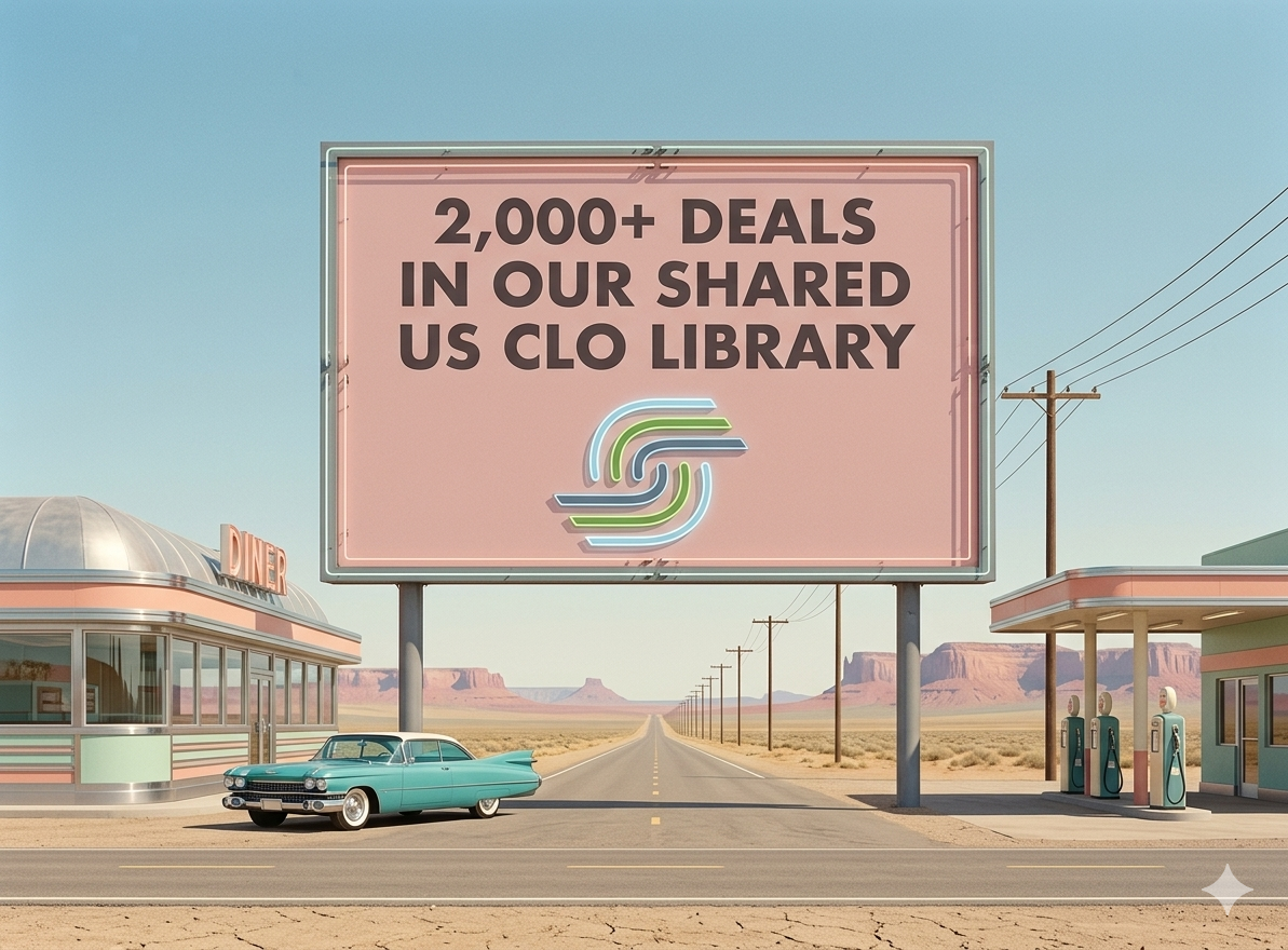 2000+ deals in our shared CLO library