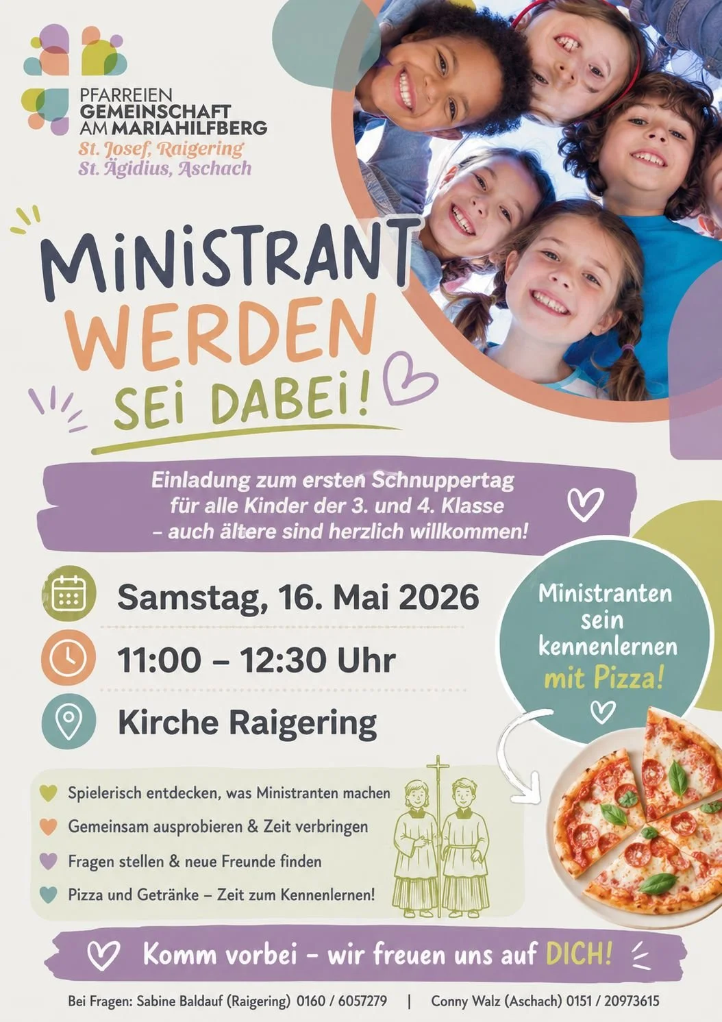 Schnuppertag Minis Aschach-Raigering