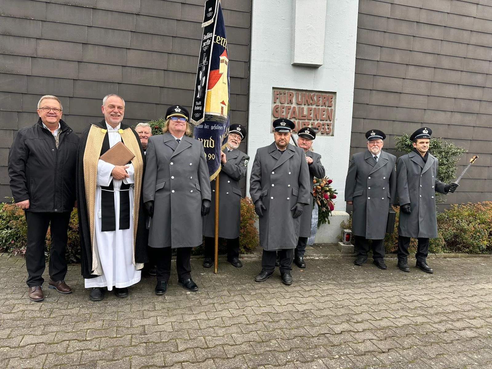 Totengedenken zum Volkstrauertag in Raigering