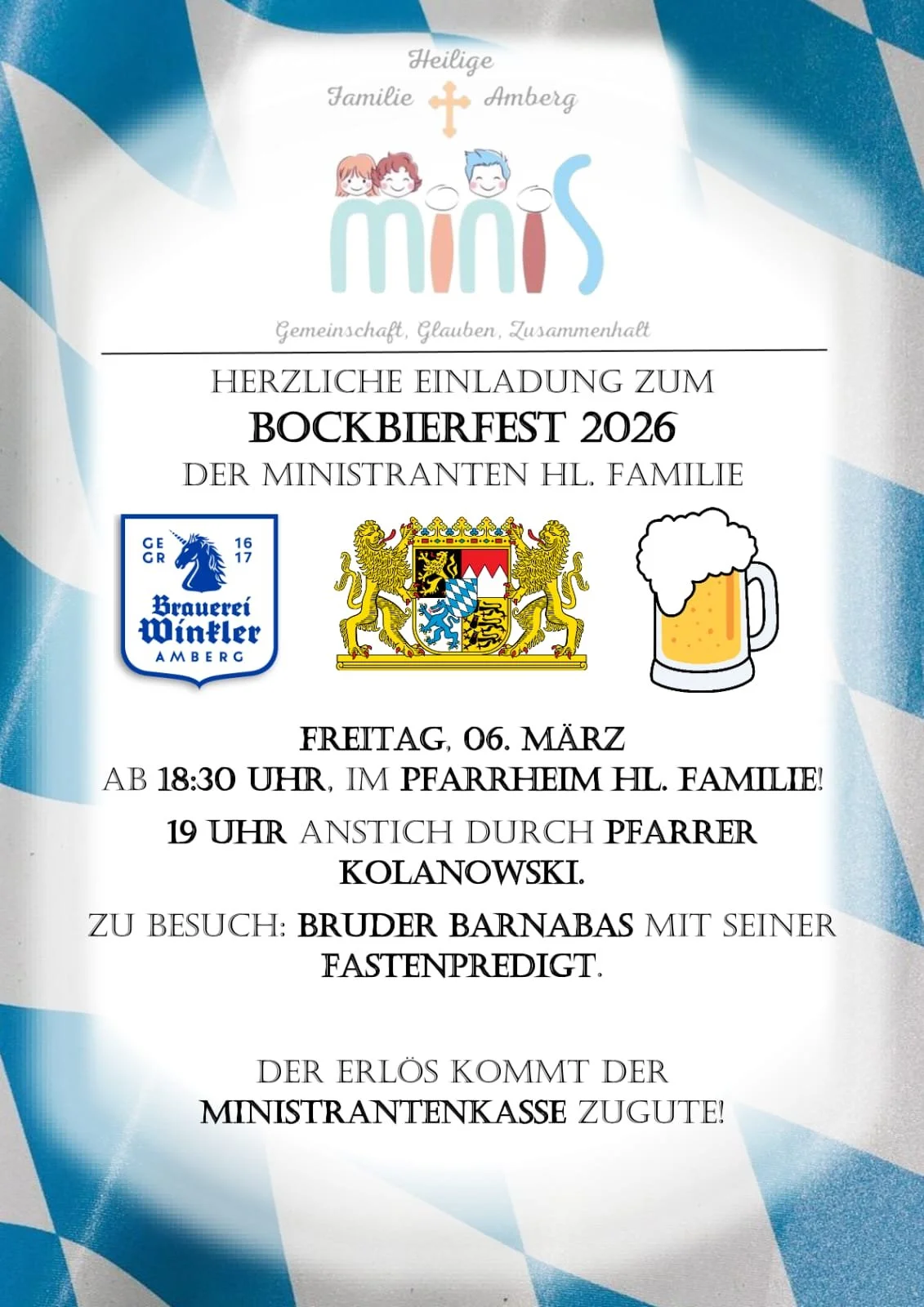 Bockbierfest Hl. Familie