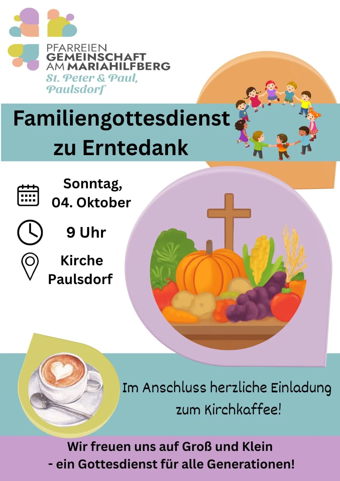Familiengottesdienst zu Erntedank