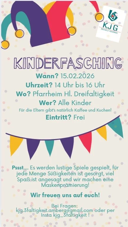 Kinderfasching Hl. Dreifaltigkeit