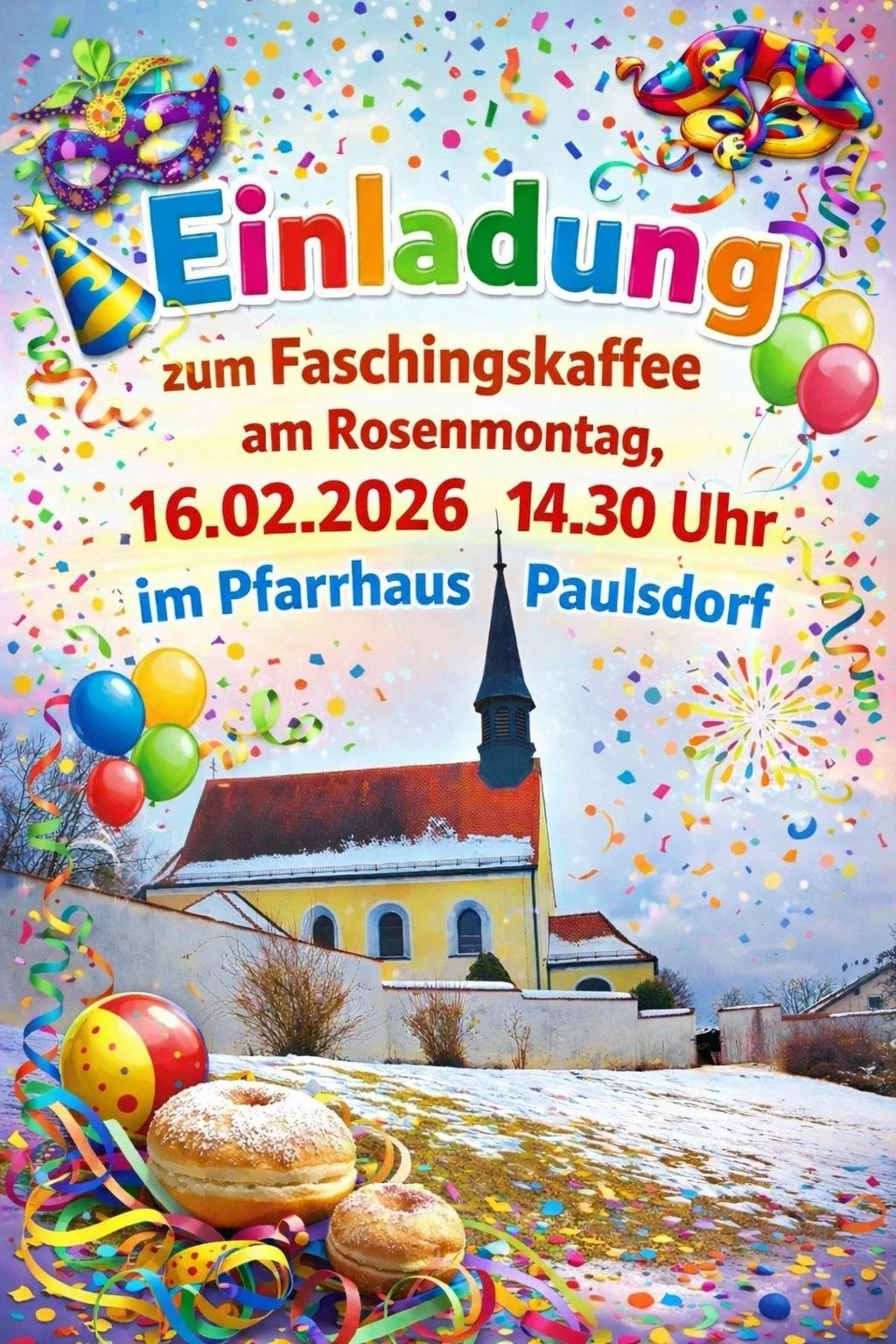 Faschingskaffee Paulsdorf