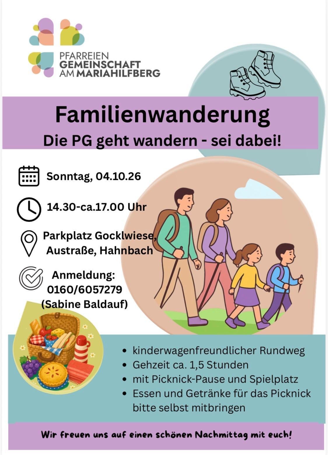 Familienwanderung