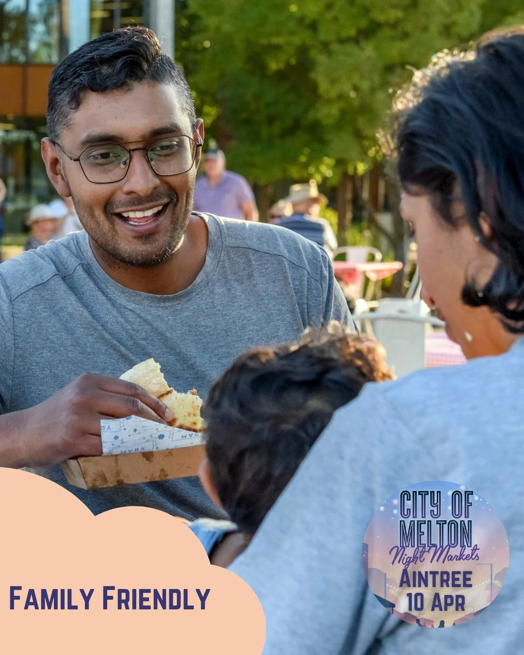 Your Friday night plans are sorted 🙌
The City of Melton Night Markets are coming to Aintree on Friday 10 April with a full evening of food, live entertainment and family-friendly activities.
From global street food to live music, cultural performanc