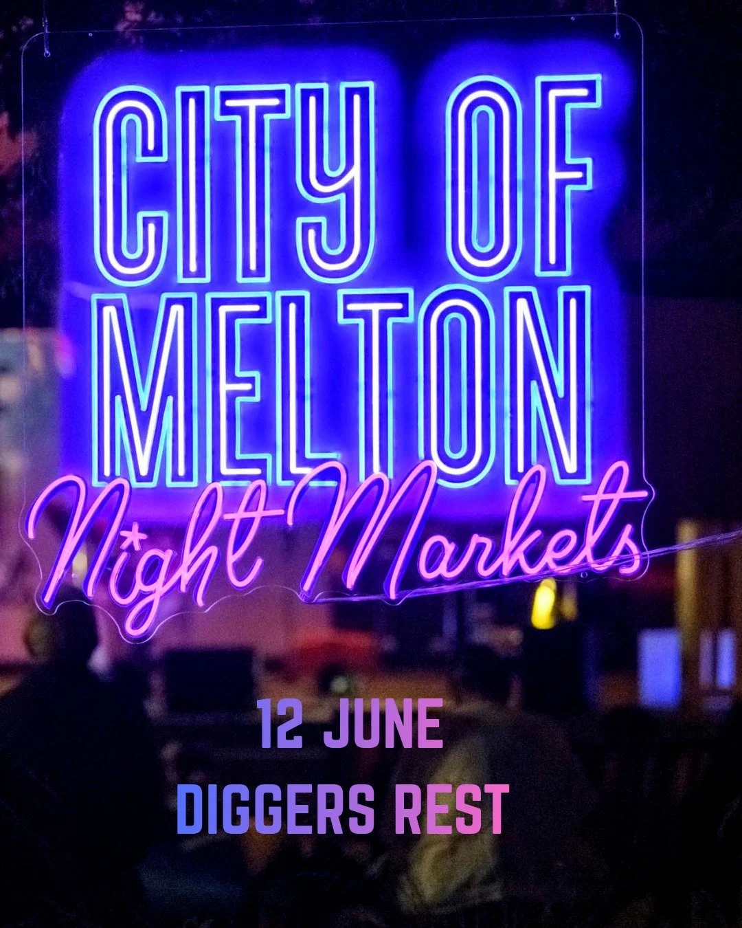 ✨ LAST STOP, DIGGERS REST NIGHT MARKET ✨

On Friday 12 June, the City of Melton Night Markets are bringing a night of food, culture, music, movement and family fun to Diggers Rest for the last Night Market this season. 

Think global street food, liv