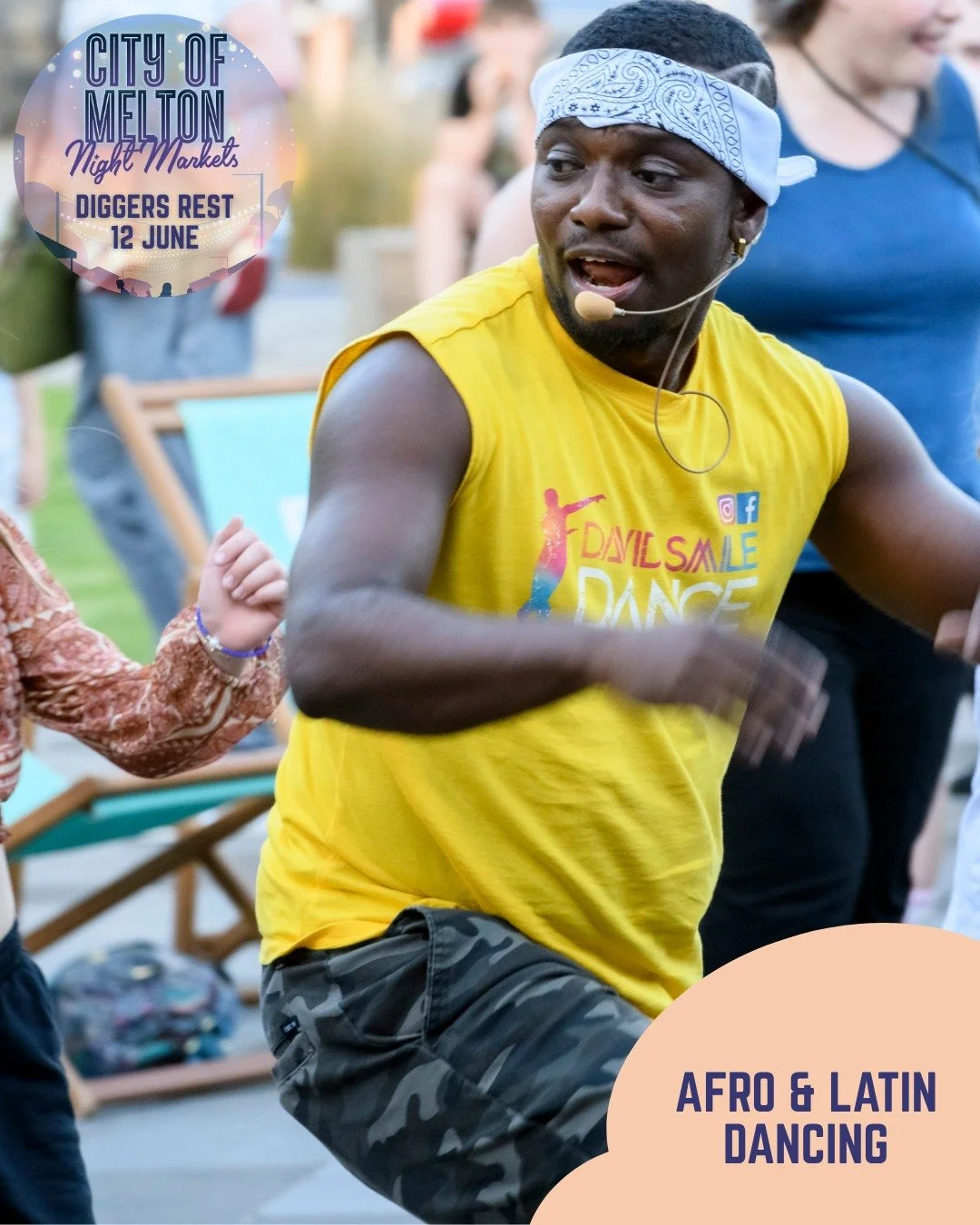 💃 SAVE THE STAGE LINEUP 🥁

Planning your night at Diggers Rest Night Market? Here&rsquo;s what&rsquo;s coming to the main stage.

🎶 5:00PM: MC Dheepa
🎶 5:15PM: Afro and Latin dance workshop
🎶 6:00PM: Indigenous storytelling &amp; dance
🎶 6:45PM