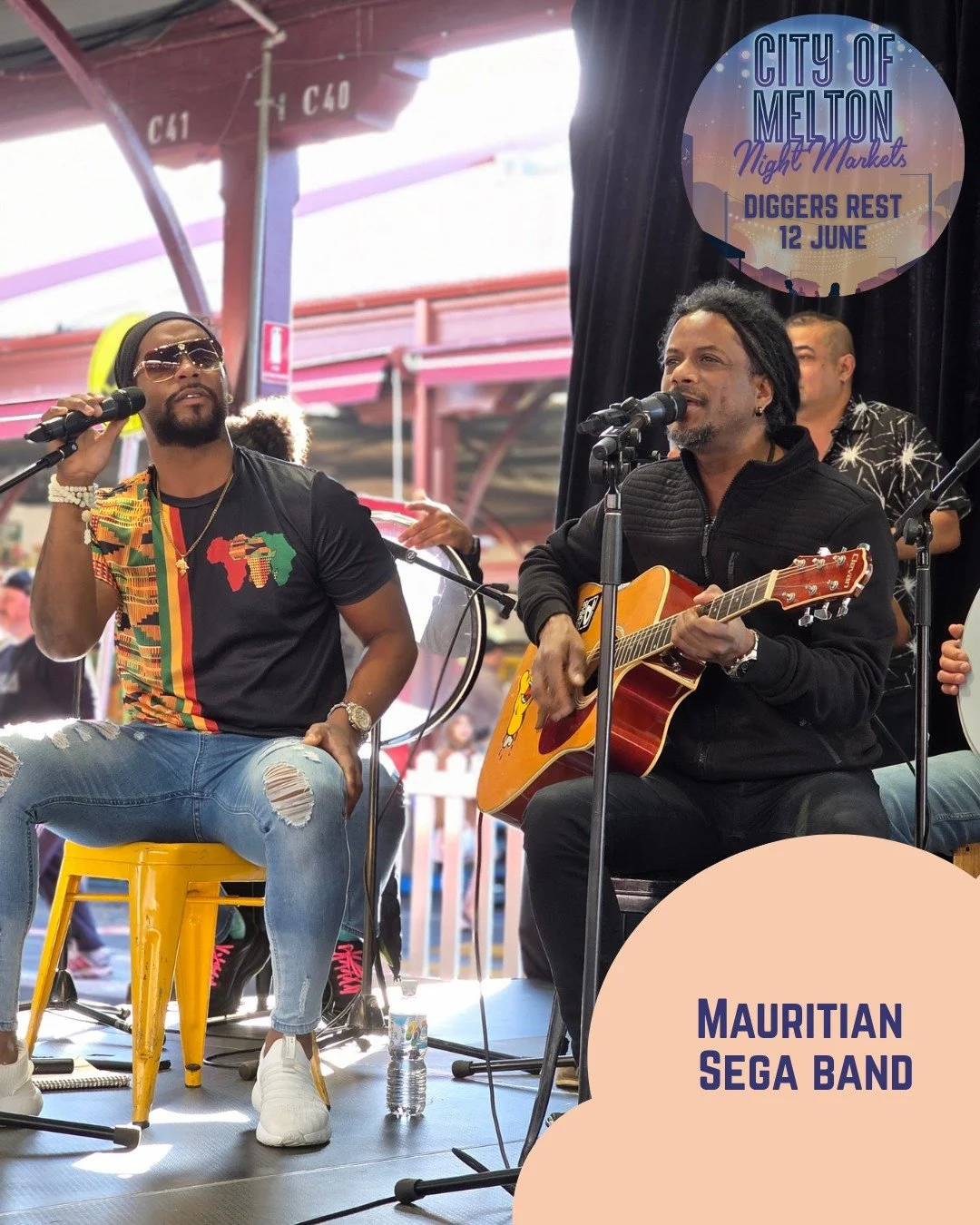 💃 THIS WEEK, DIGGERS REST COMES ALIVE 🥁

Planning your night at the City of Melton Night Markets? Save the stage lineup and get ready for an evening full of rhythm, movement and culture.

🎤5:00PM: MC Dheepa
🎤5:15PM: Afro and Latin dance workshop
