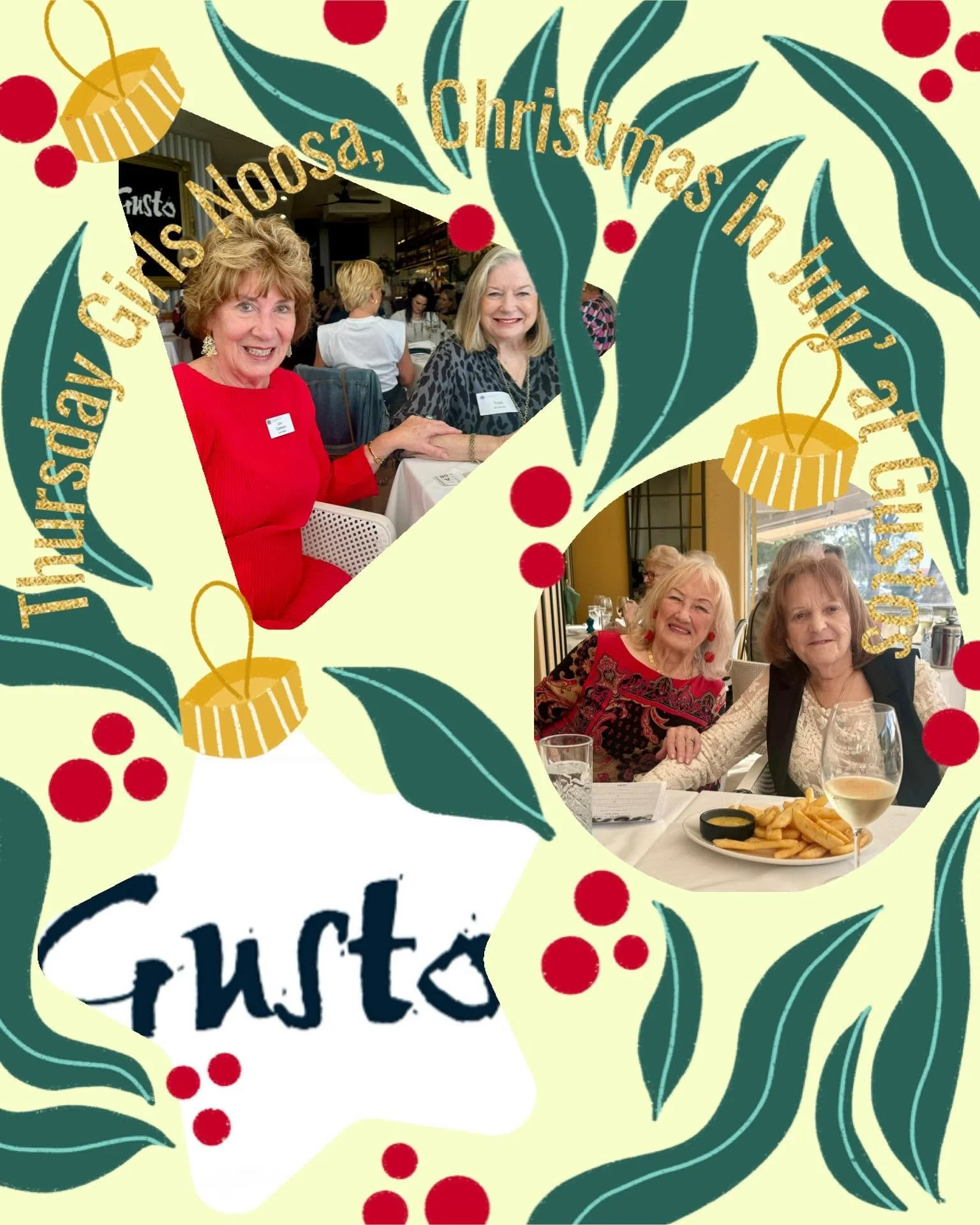 July Lunch - Gusto Noosa