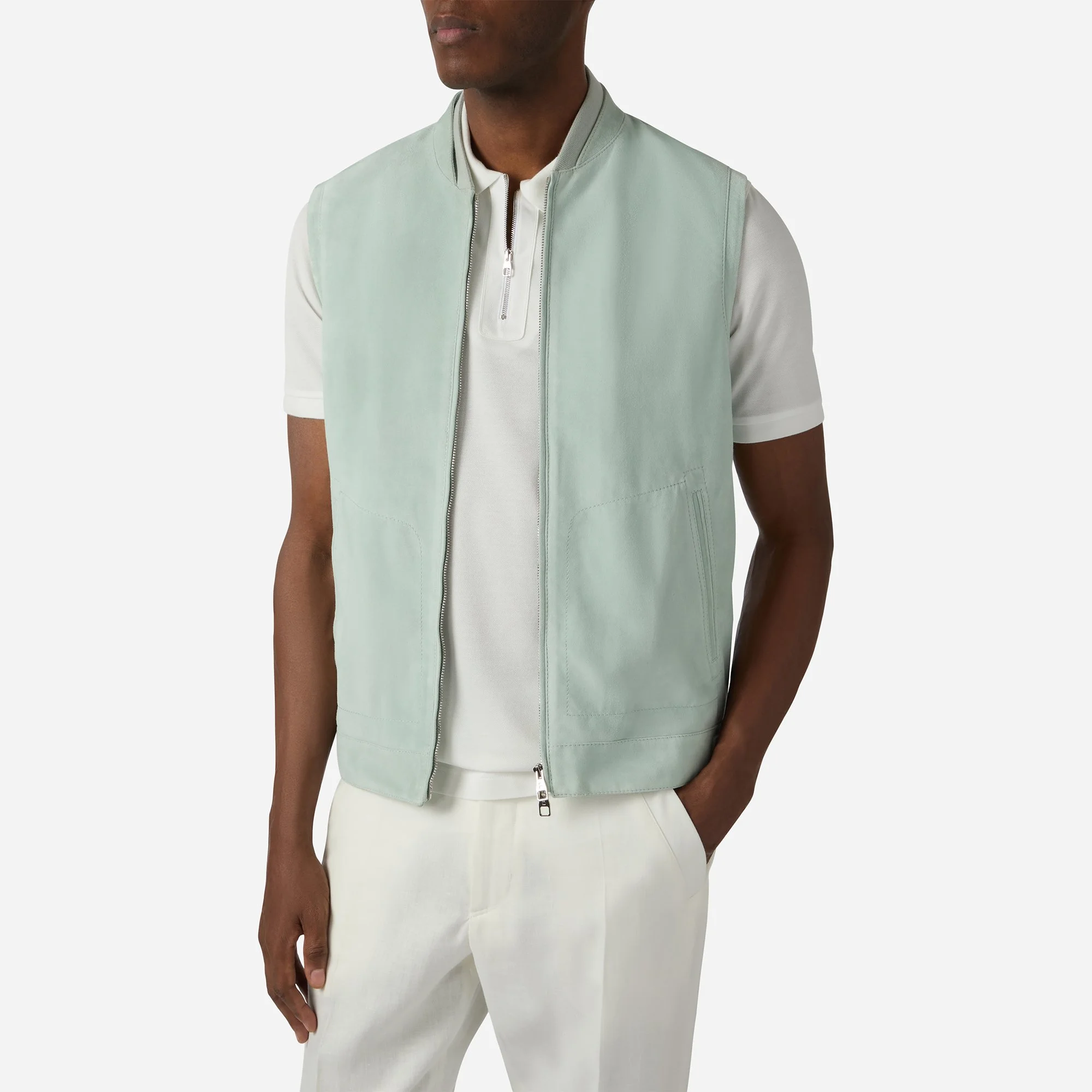 Suede Gilet - Brett Johnson