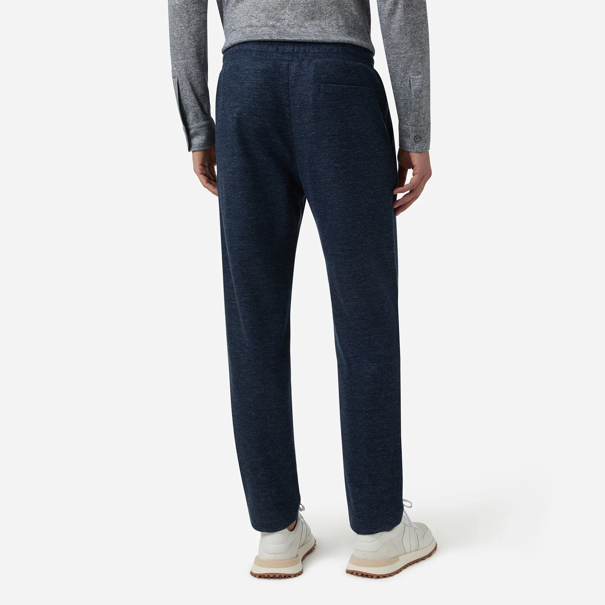 Linen Cotton Jogger Pants Without Cuff - Brett Johnson
