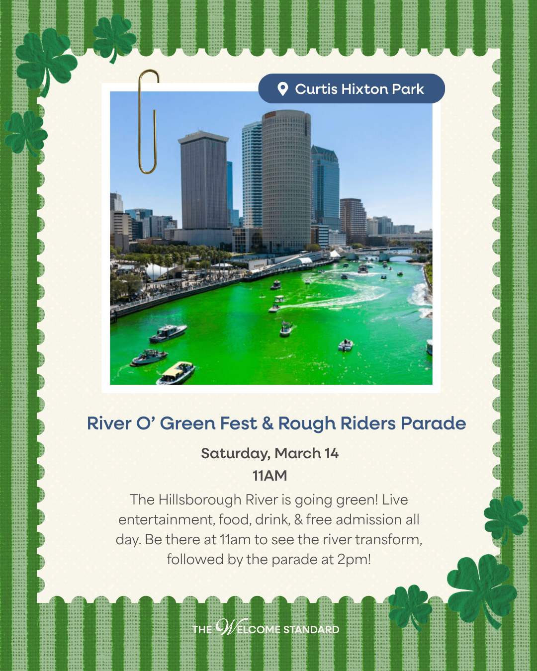 River O Green &amp; Parade