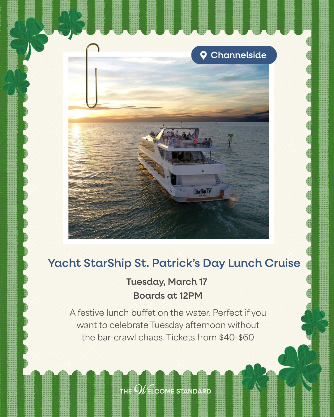 St. Patrick’s Lunch Cruise