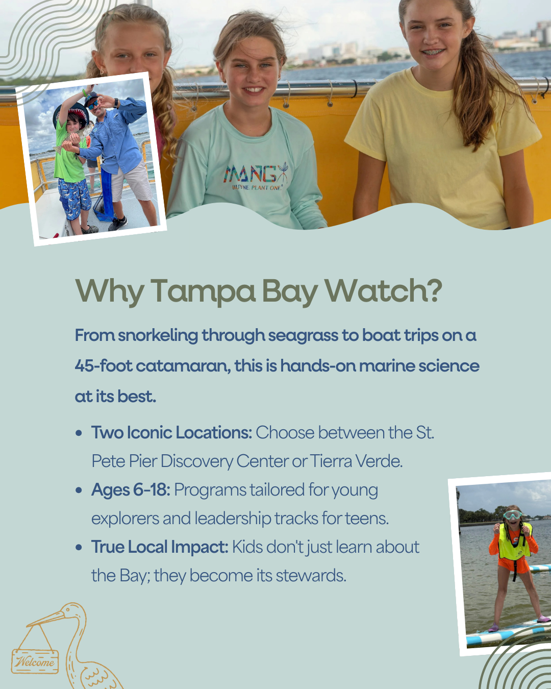 Tampa Bay Watch Summer Camp