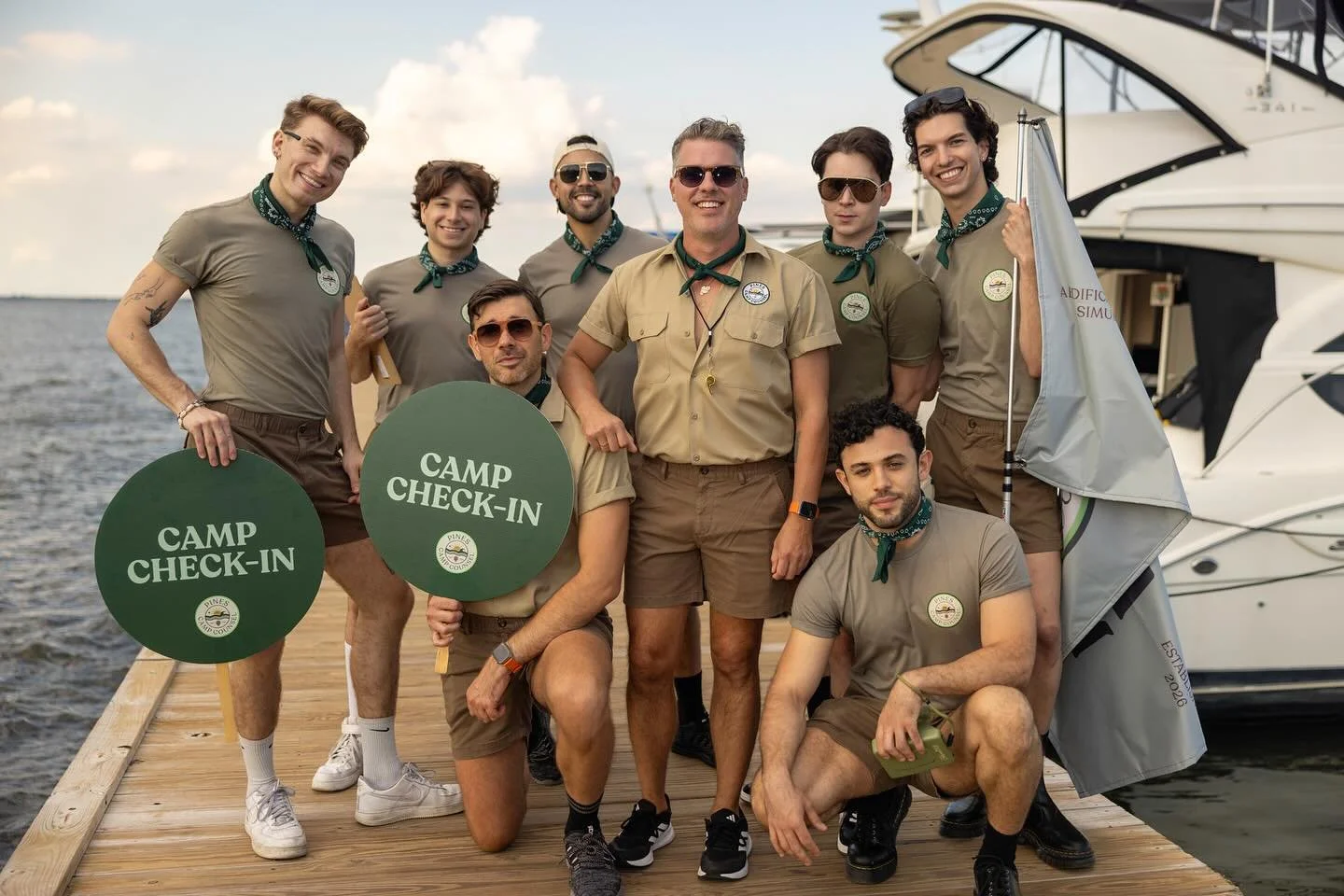 Serving Camp Check-In Realness.

The shorts are short. The clipboards are full. The vibes are certified.

#PinesCampCounsel #FireIslandPines #GayNYC #NYCSummer #LGBTQTravel #BeachStyle #CampIsComing #HotBoySummer #SetupQueens #WeekendVibes