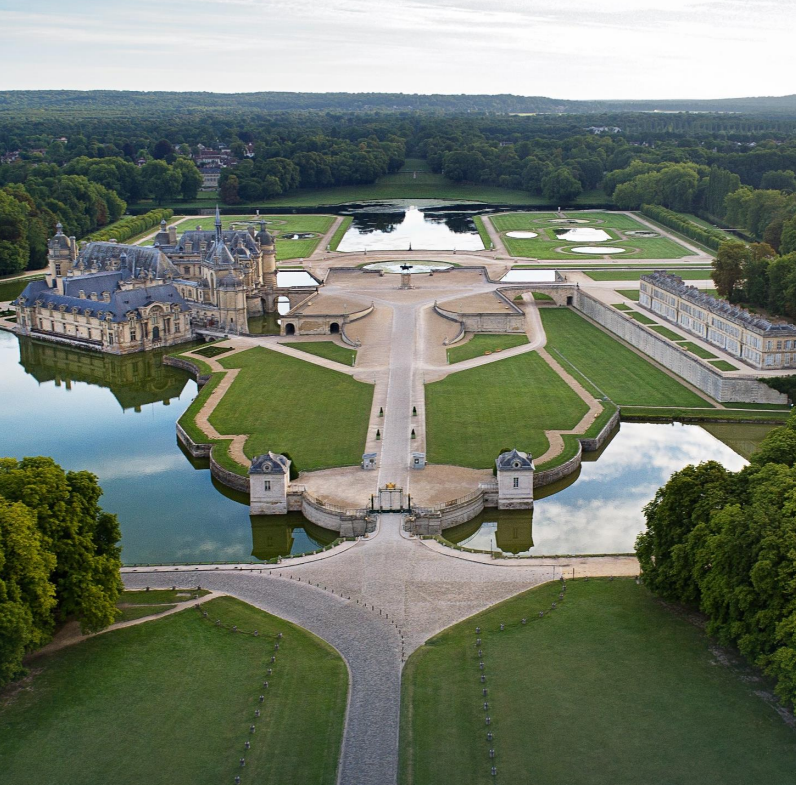 mariage au château de chantilly