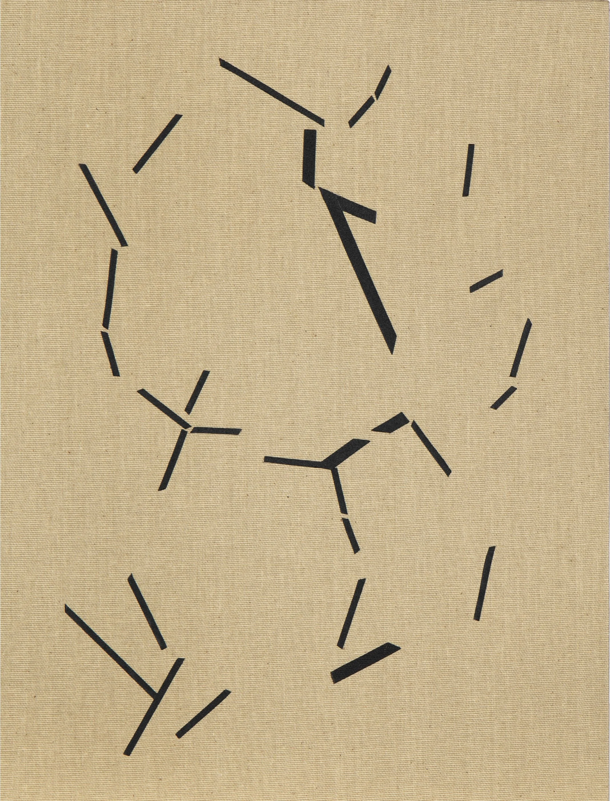 T10, Tape, Canvas Board, 30x40cm 