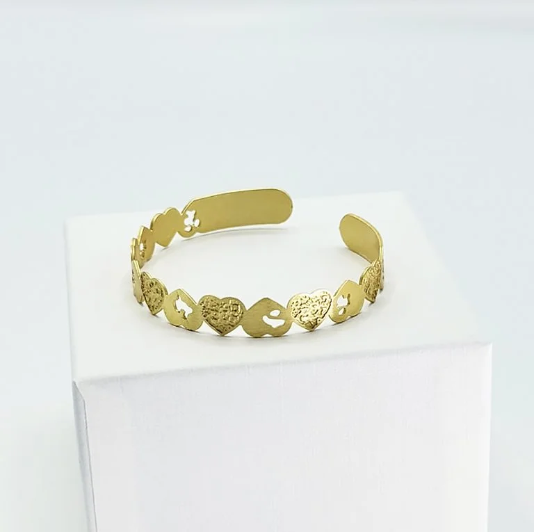 Armband Unspoken / Hartjes / Small