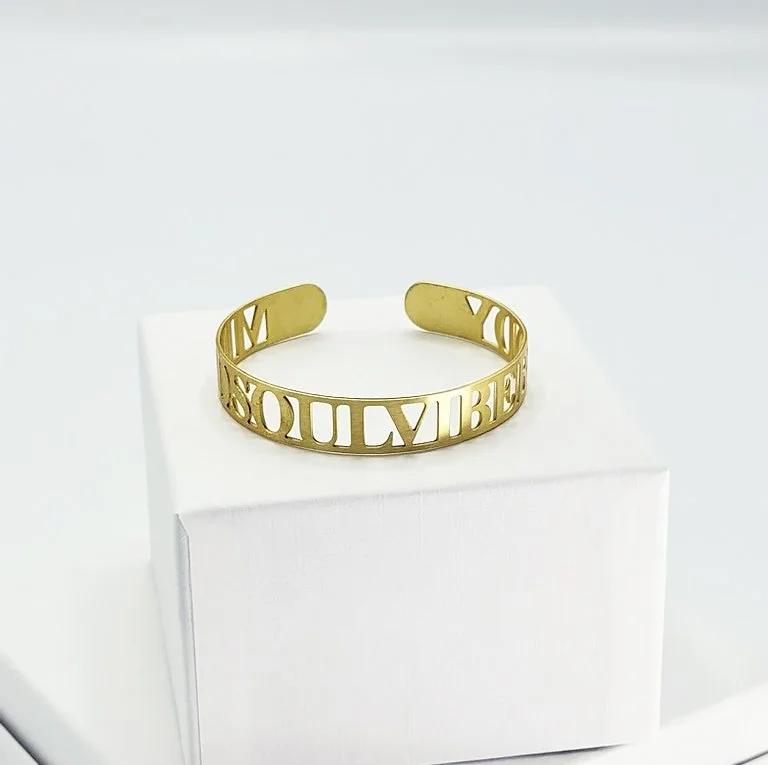 Armband Unspoken / 1 Rij woorden / Small