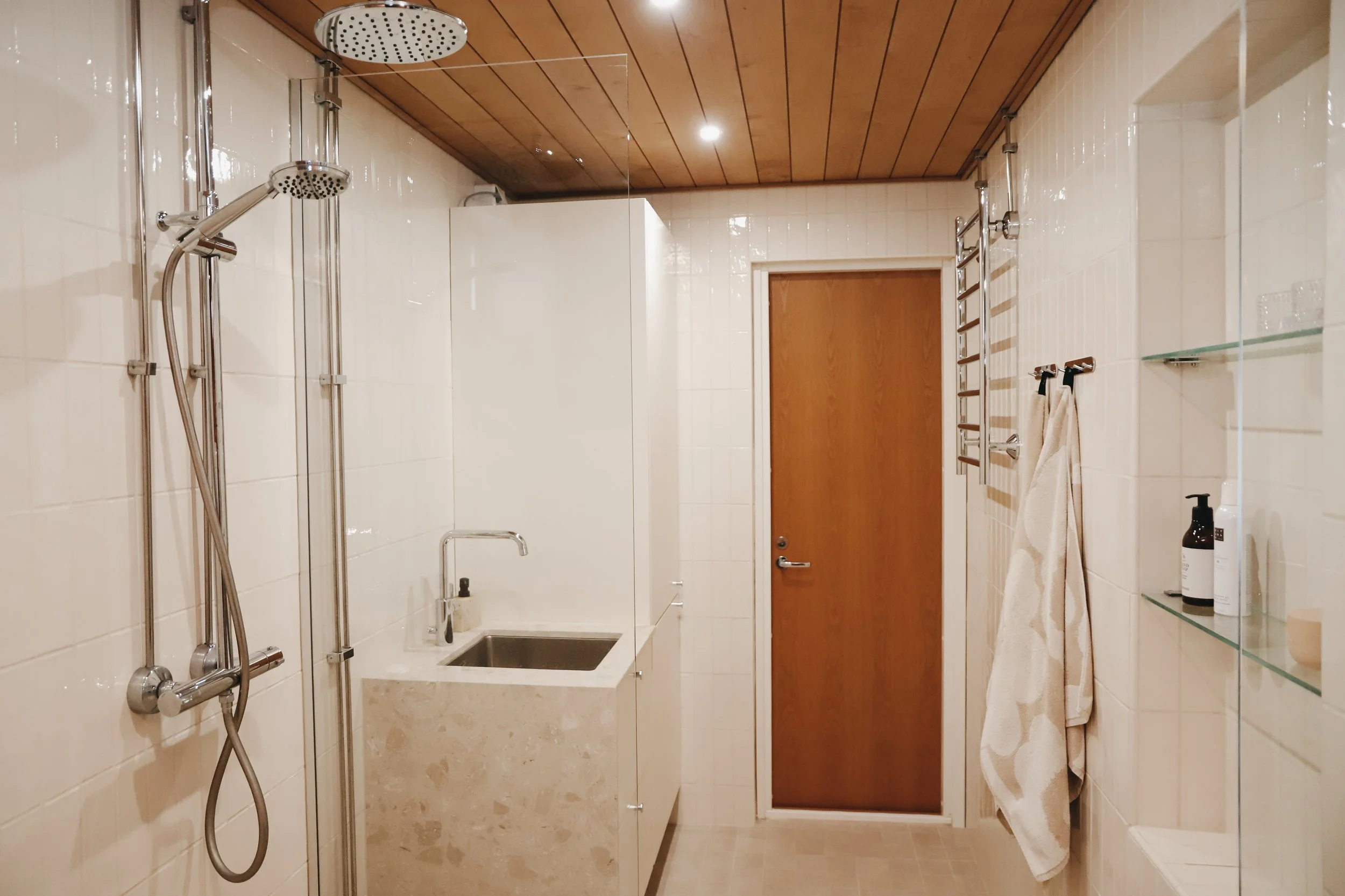 Kylpyhuoneen suunnittelu Espoossa Studio Jessica Muroke