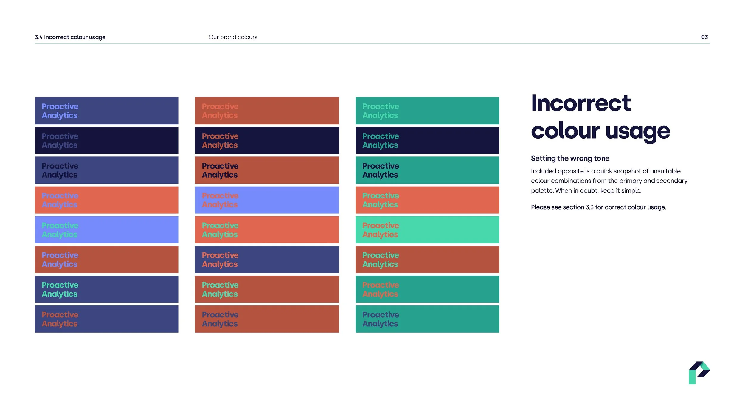 Proactive Analytics Guidelines - Page 17
