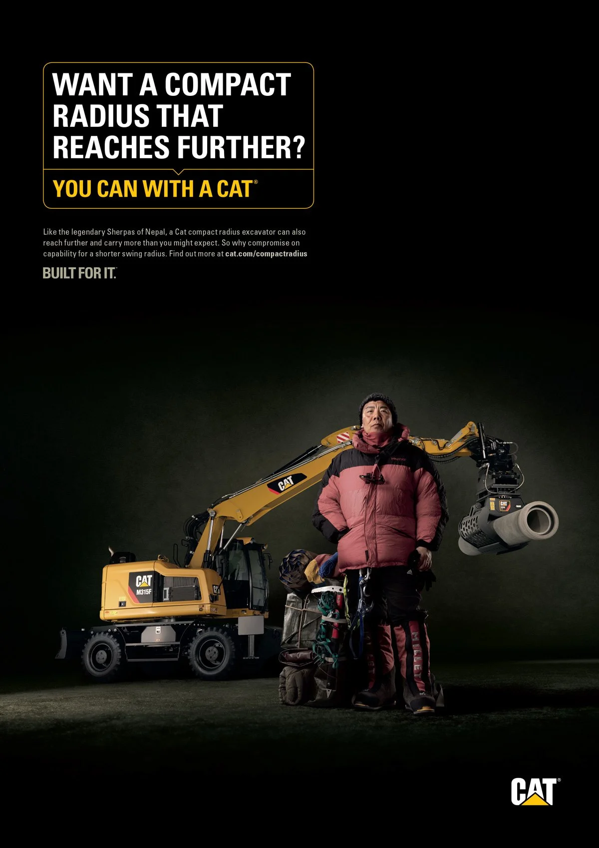 cat compact radius with sherpa