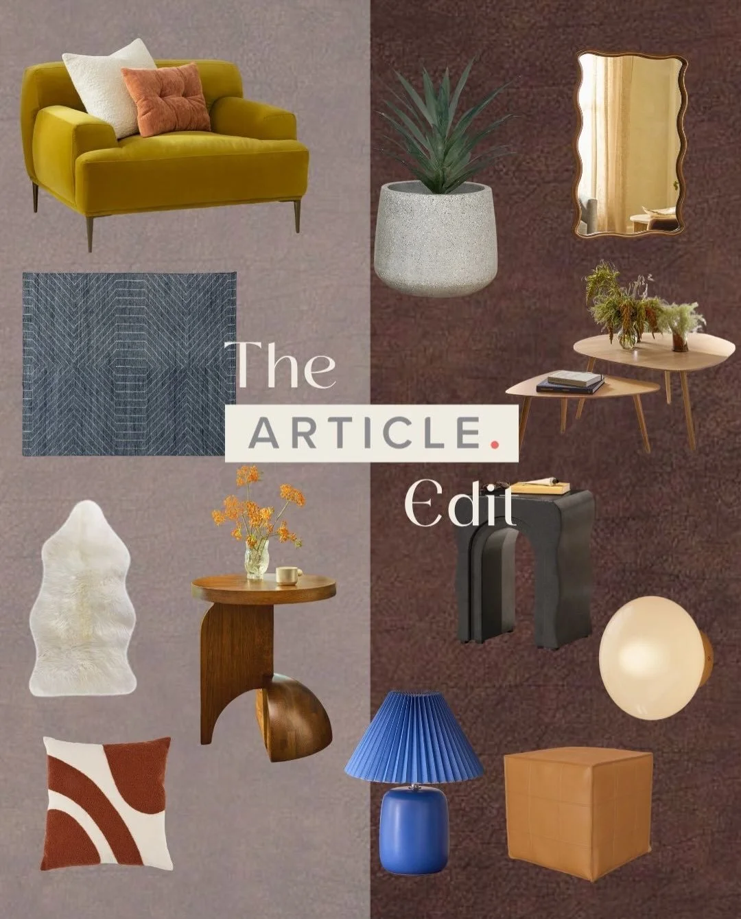 We took a scroll  through Article so you don&rsquo;t have to. Here 
is a curation of twelve pieces worth your attention.

#HomeInspiration #DecorEdit #Zendo #ArtfulInteriors 
#PersonalStyle