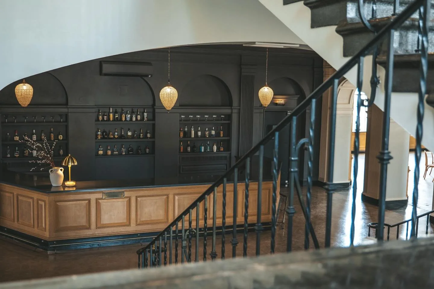 From circulation desk to bar. This spot once sent stories home in the hands of readers. Today it starts new ones with a toast. Just one more way history lives on inside Chapter II.

Photo: @joshuabtv