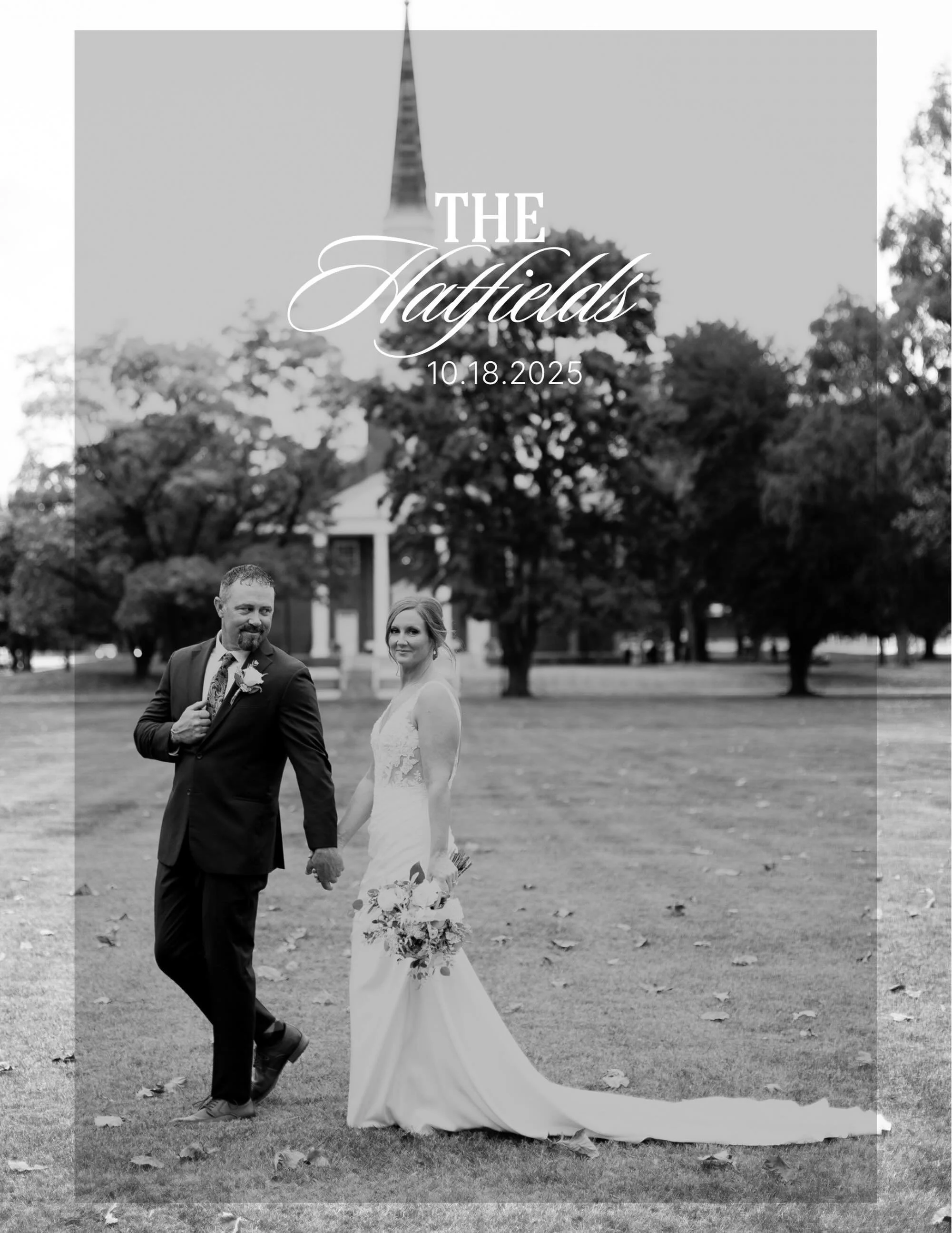 Bride &amp; Groom of Chapter II

Photo: @laurenwestrichphotography