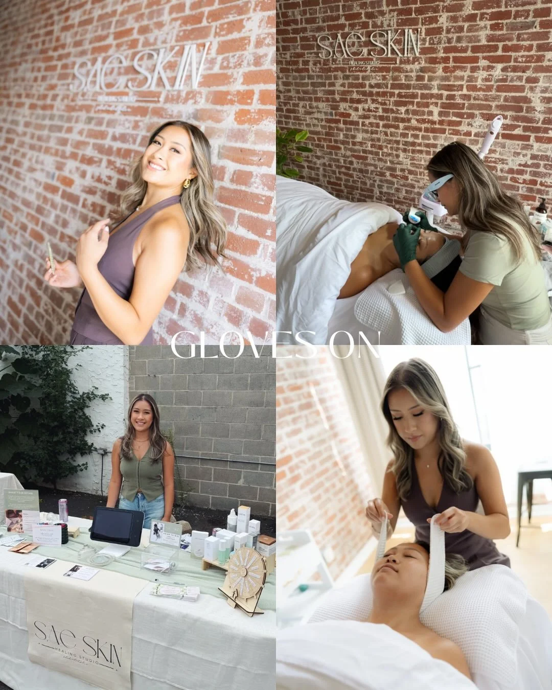 Gloves On. Gloves Off. Two sides of the same girl 😌🍸🪩