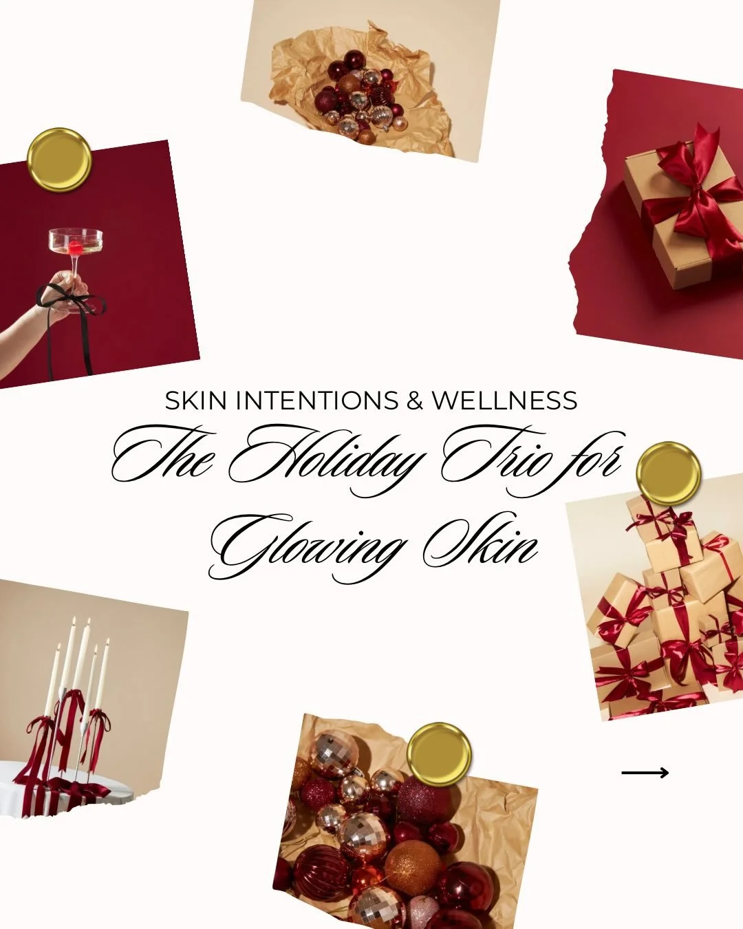 The holiday rush doesn&rsquo;t have to show up on your skin. My Holiday Trio was curated to keep your glow consistent, hydrated, and camera ready for every event. These are the products my clients reach for when they want results without the overwhel