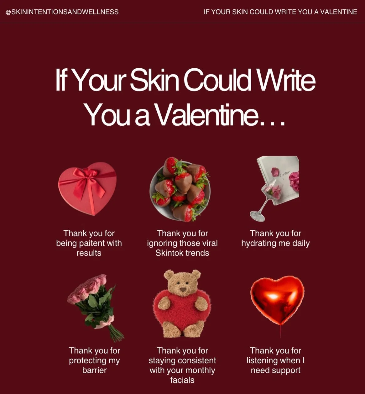 this is exactly what your skin will be telling you 💝