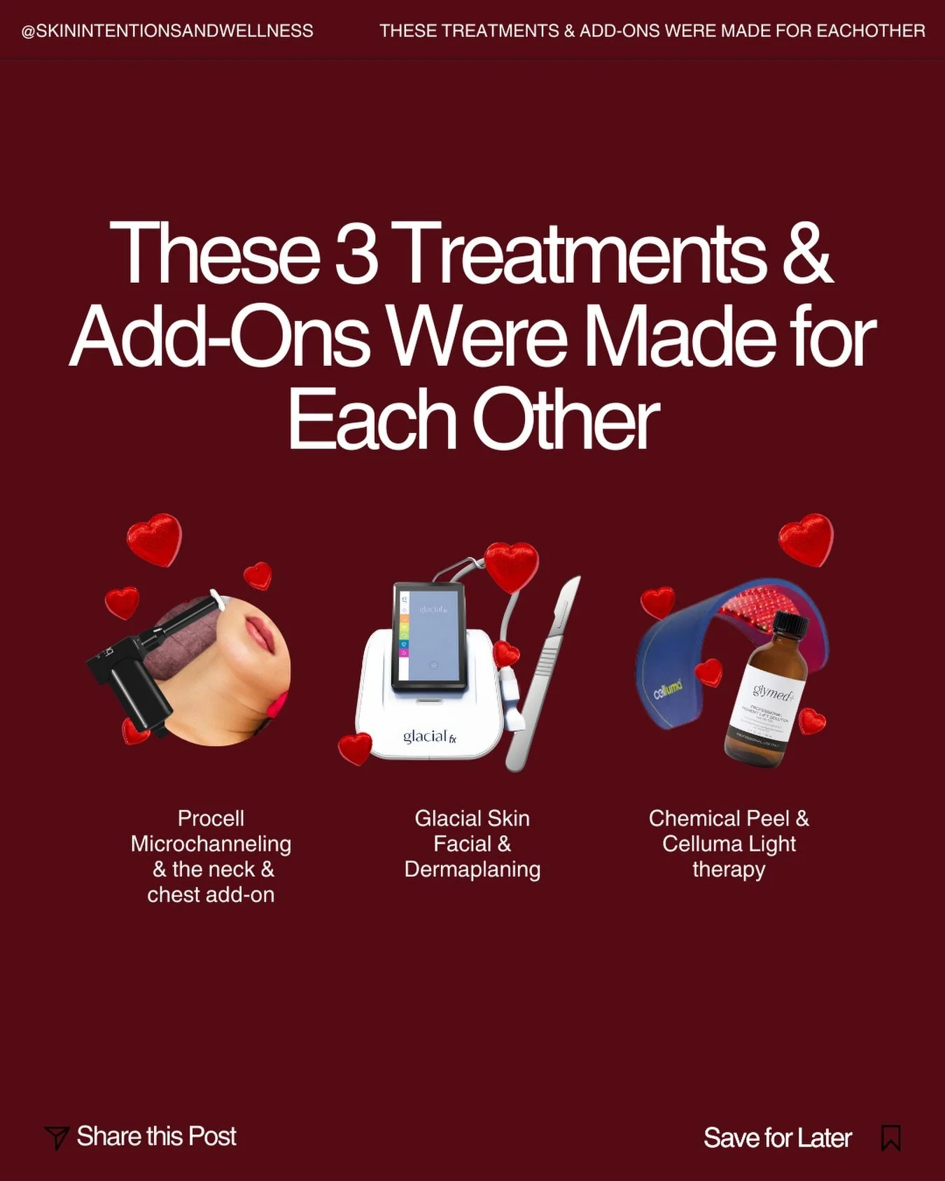 My favorite pairs that are a match made for your skin 💕

When I suggest certain add-ons, it&rsquo;s because I&rsquo;m looking at the bigger picture for your skin. What I&rsquo;m considering: How it heals. How it holds glow. How it feels long after y