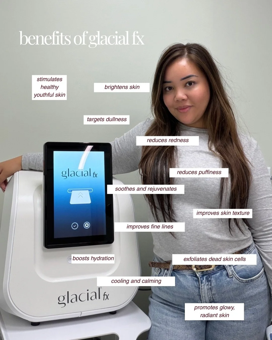 ‼️ did you know ❓
skin intentions and wellness is one of the few places on Oʻahu, Hawaii offering the Glacial fx experience &mdash; truly a one of a kind cold therapy that gives you pure relaxation and clinical results

i call it a cold plunge facial