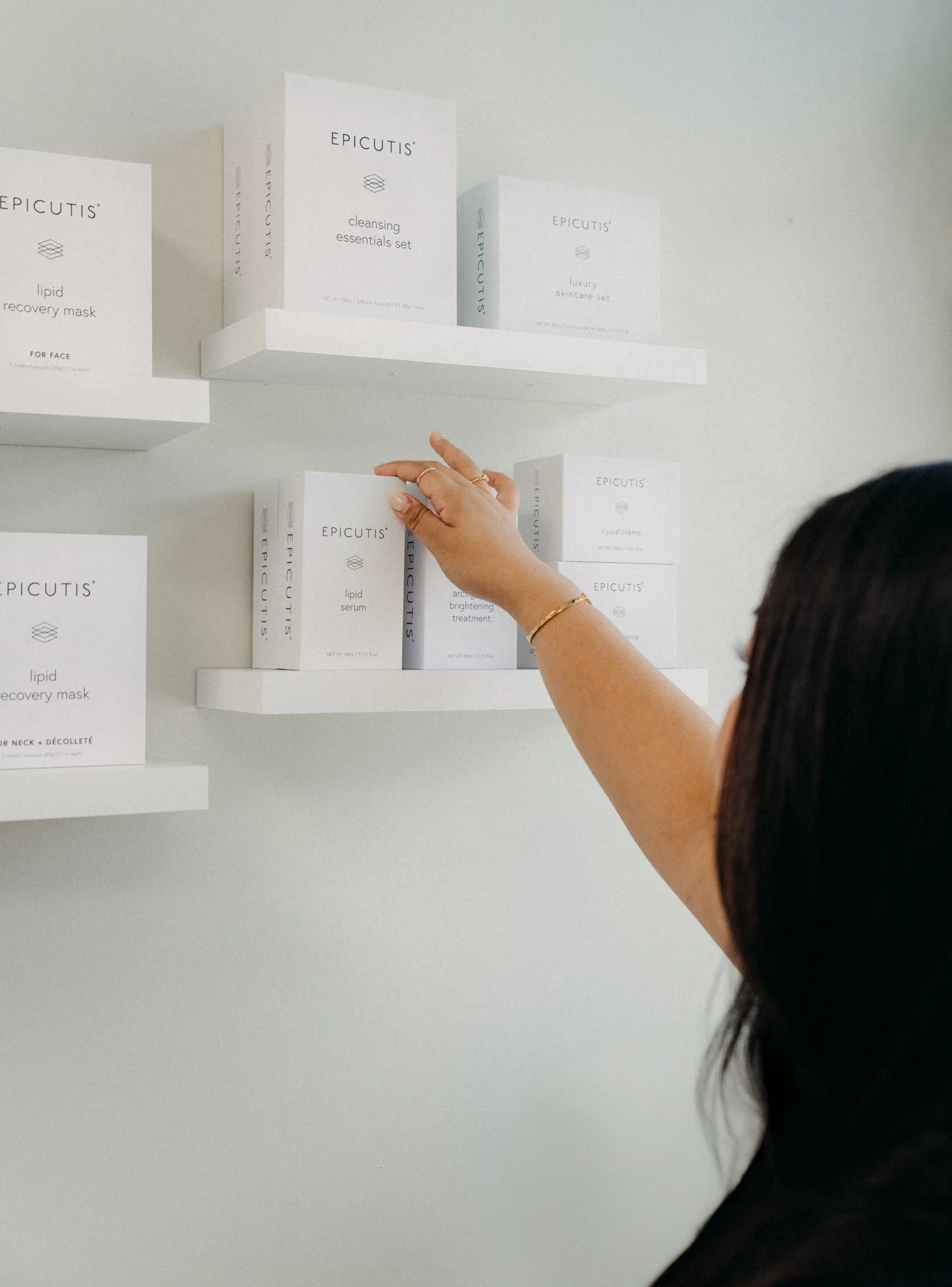 skincare products with skin intentions and wellness